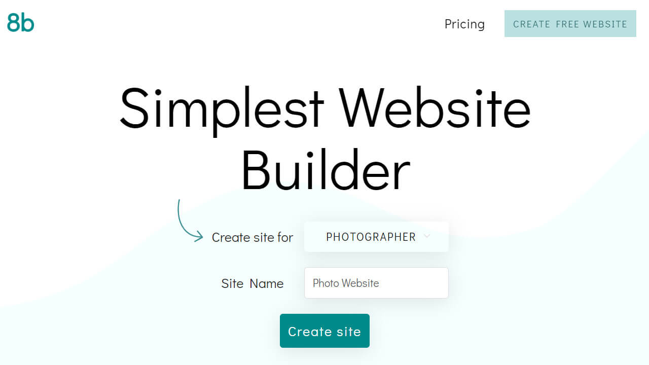 best website builder for photographers